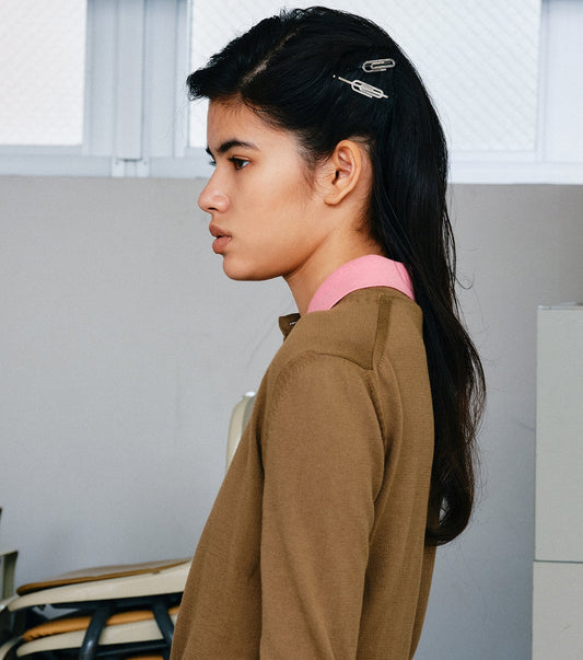 Paper Clip  Hair Pins-4Piece Set