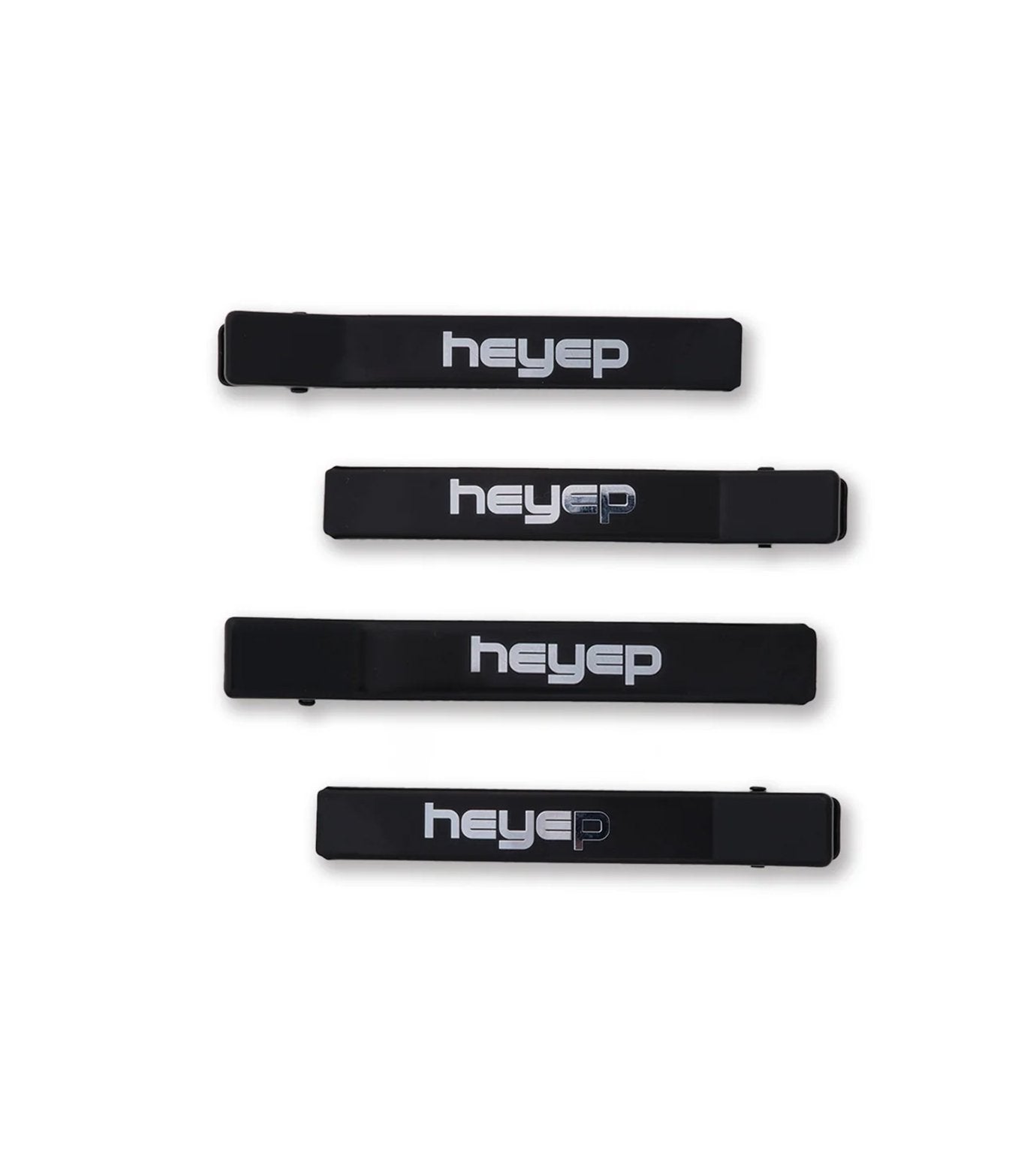 New Logo Hair Clips-4 Piece Set