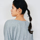 Zirconia Charm Hair Tie-3Piece Set