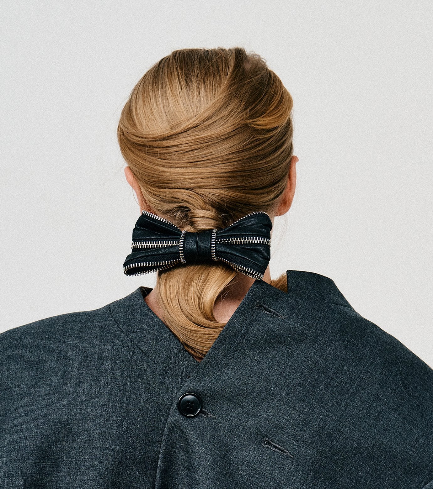 Zip Ribbon Barrette