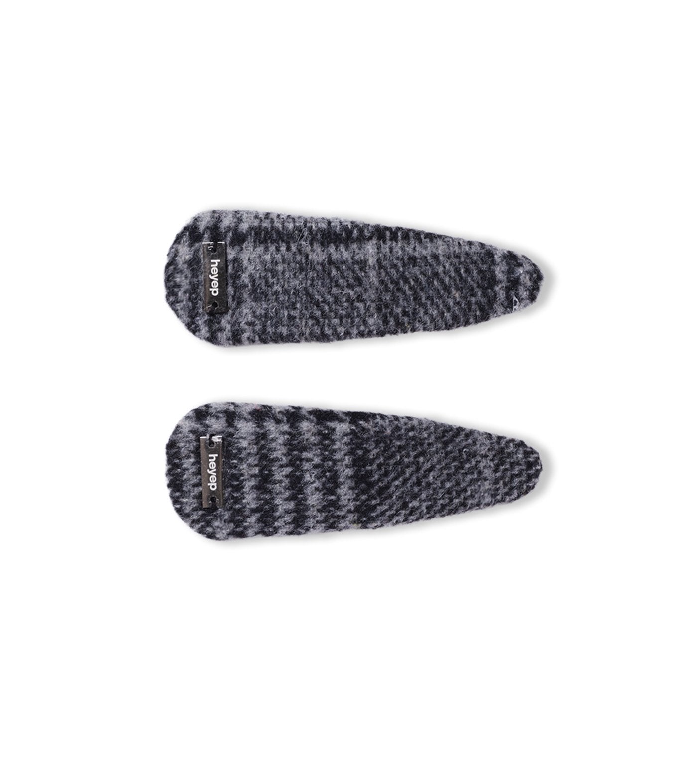 Plaid Hair Clips-2 Piece Set