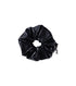 Cat Charm Faux Leather Scrunchie