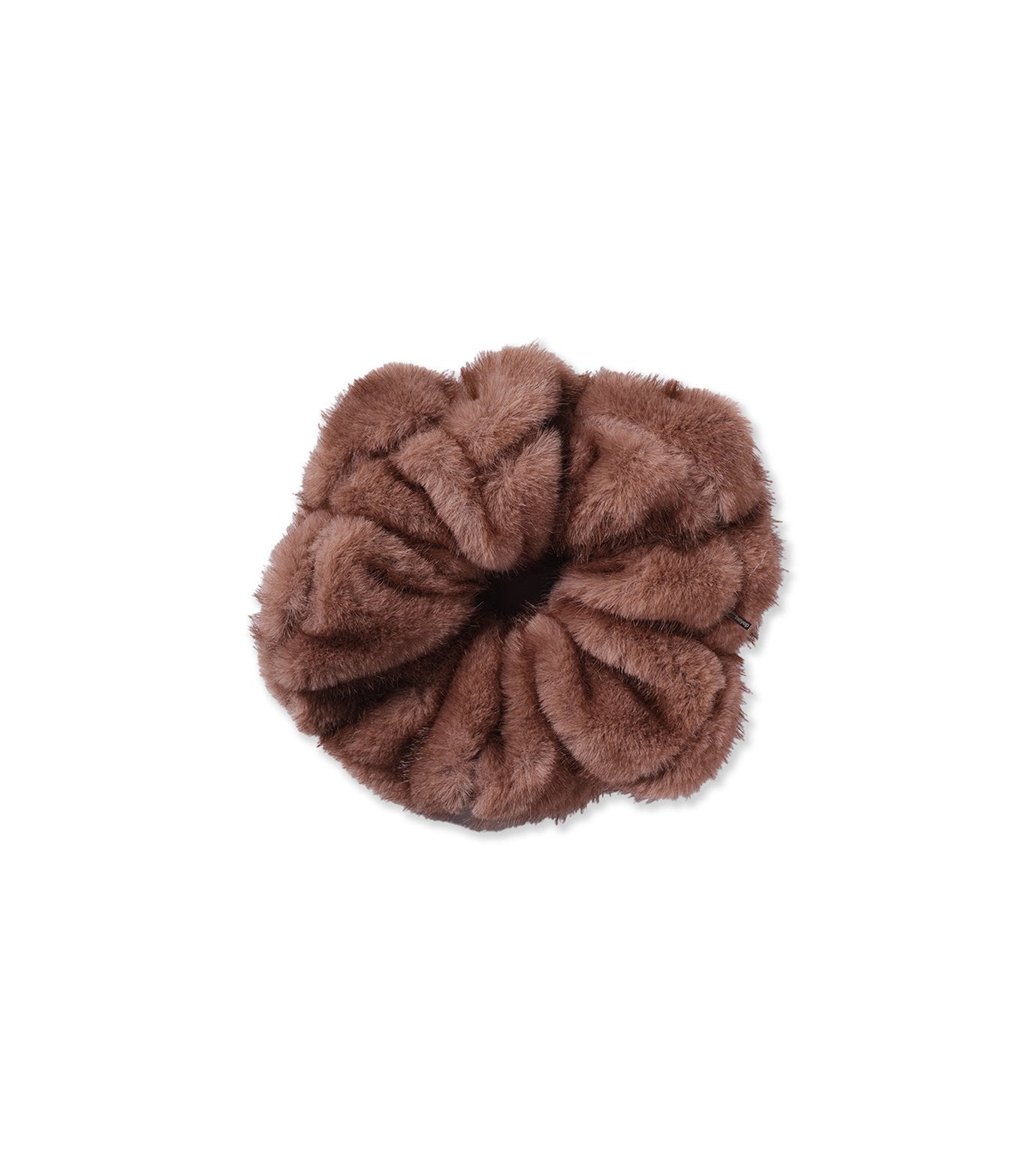 Faux Mink Scrunchie