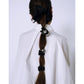 Medium Metal Ball Silk Scrunchie