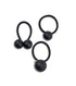 Black Ball Hair Tie (3pcs set)