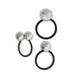 Metal Ball Hair Tie (3pcs set)