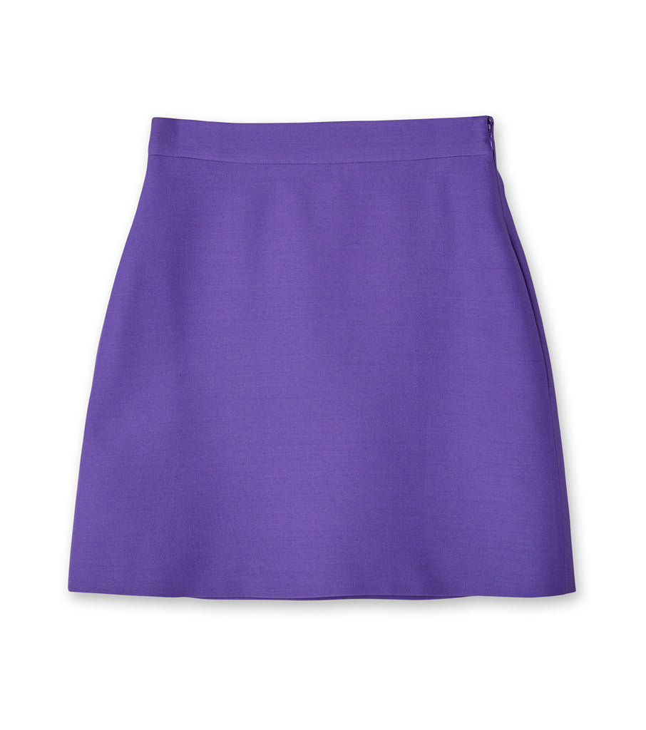 Mini Skirt Crepe Couture
