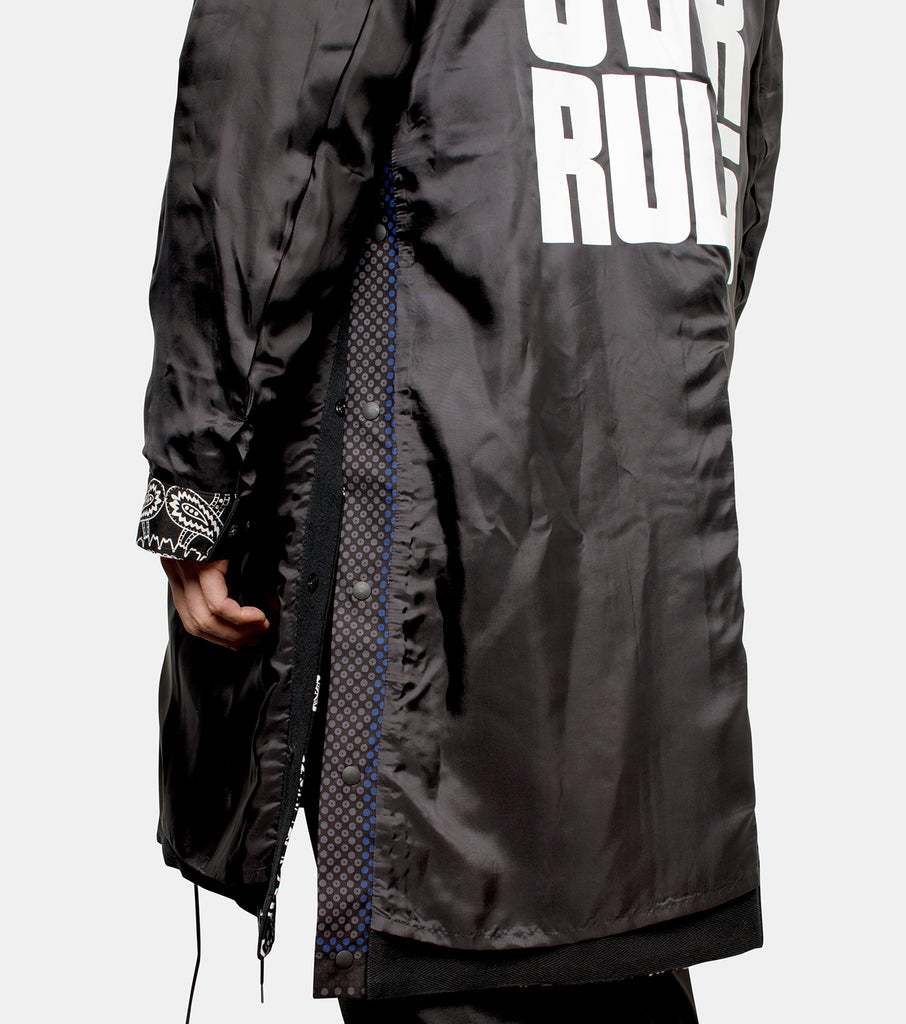HWT / Archive Print Mix Coat
