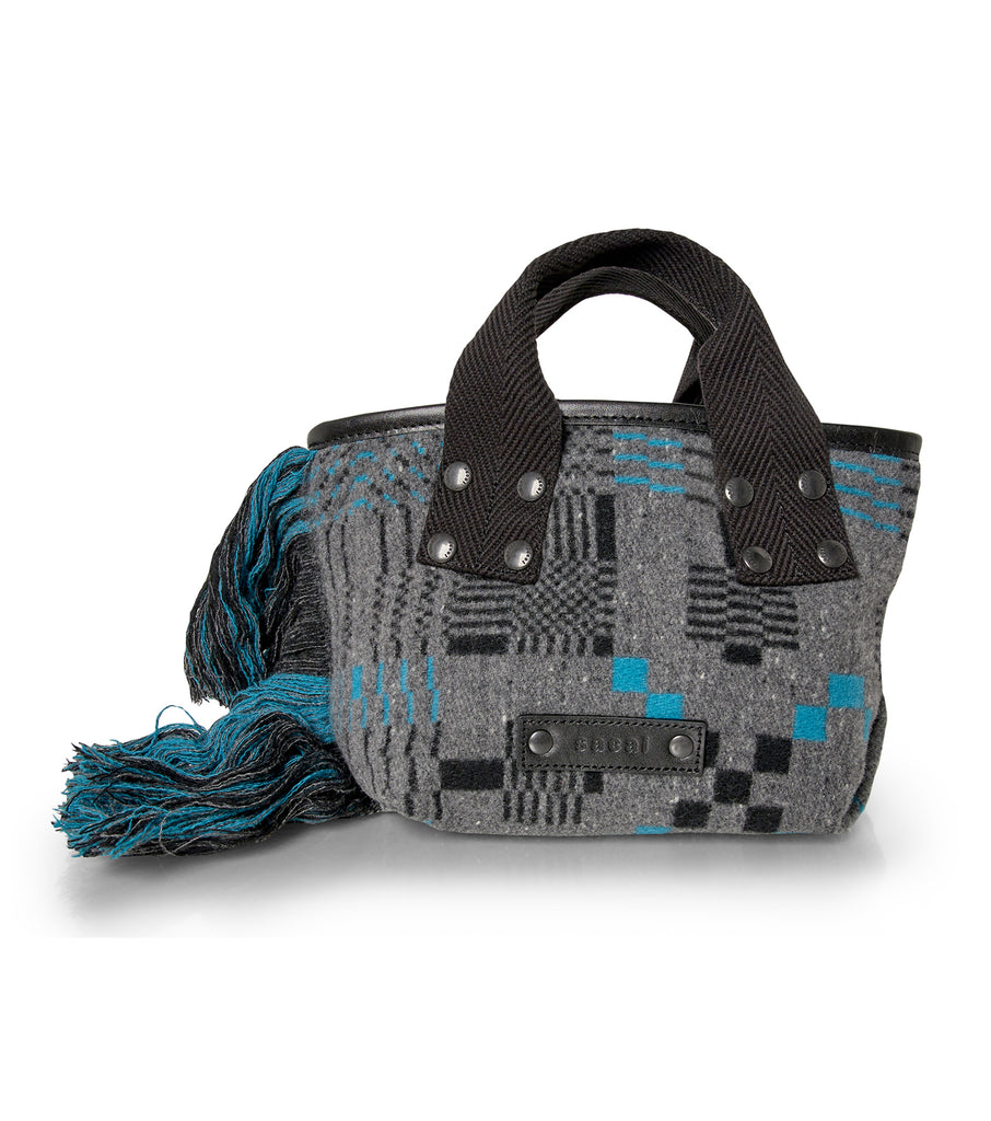 Geometric Jacquard Tote S