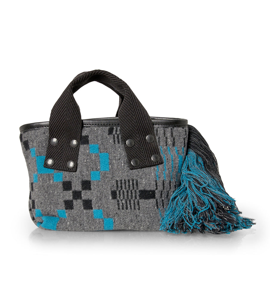 Geometric Jacquard Tote S
