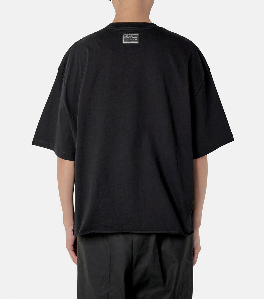 Oversized T-shirt with cut out