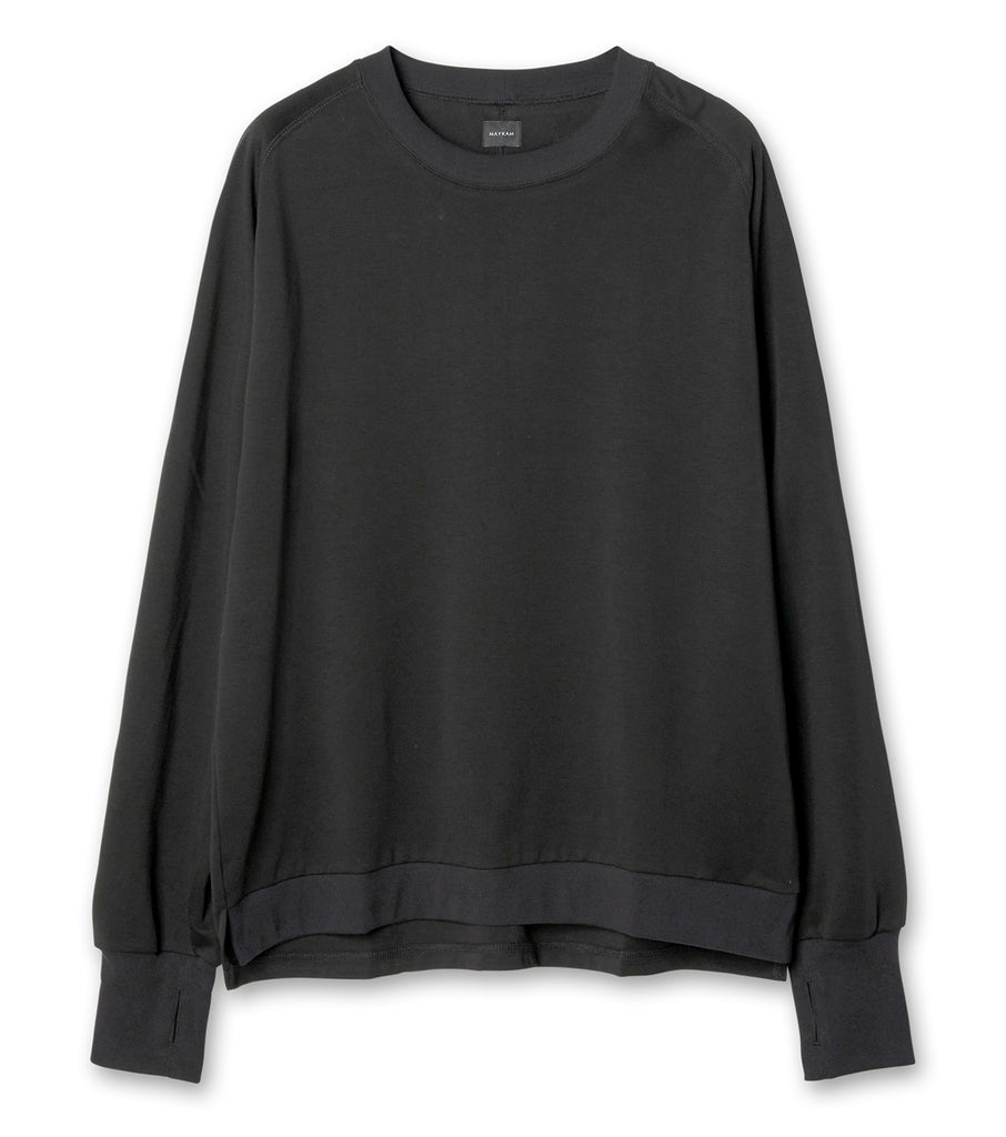 CREW NECK LONG SLEEVE T-SHIRT