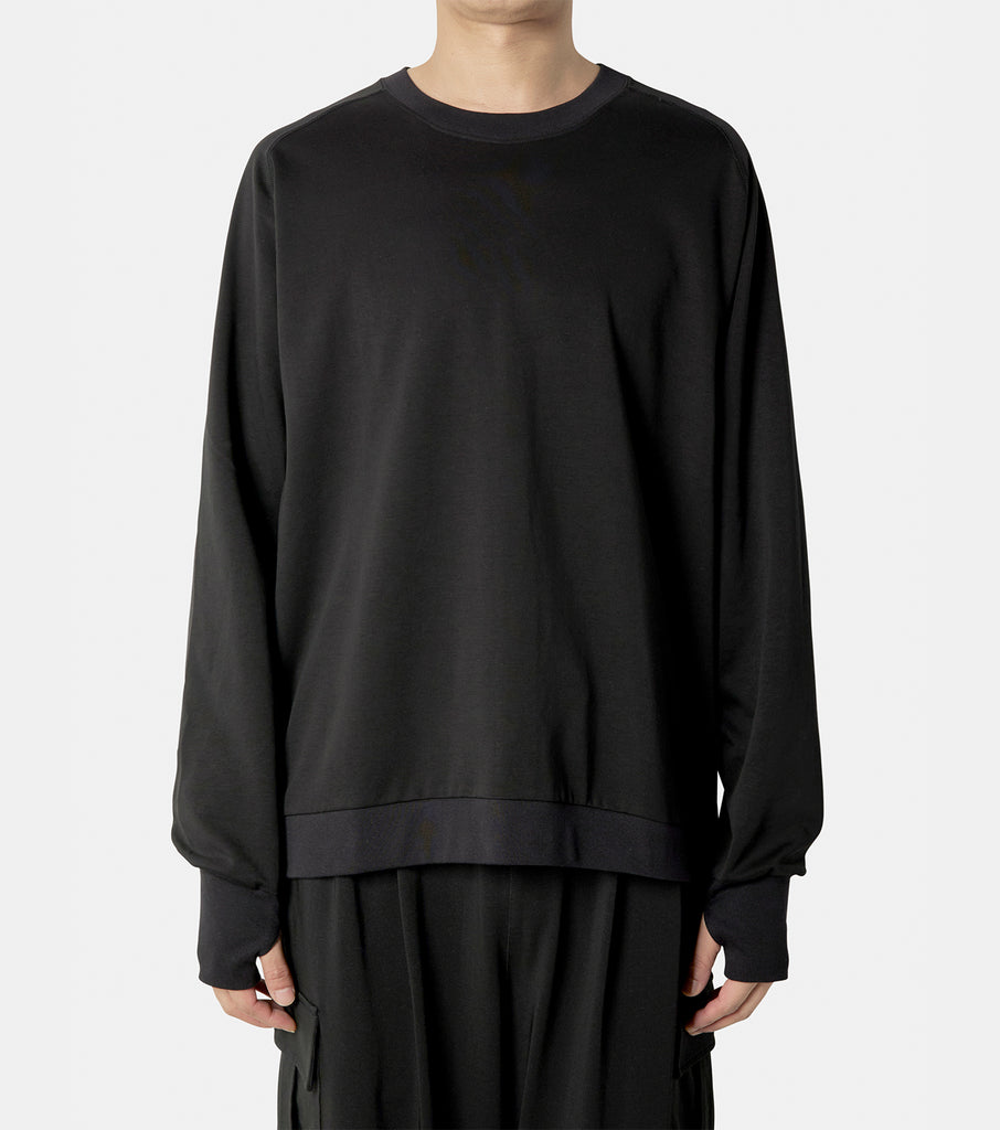 CREW NECK LONG SLEEVE T-SHIRT
