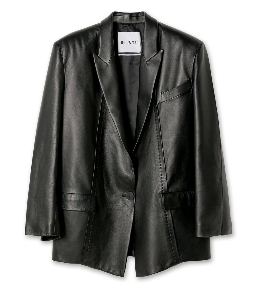 Leather Short Coat