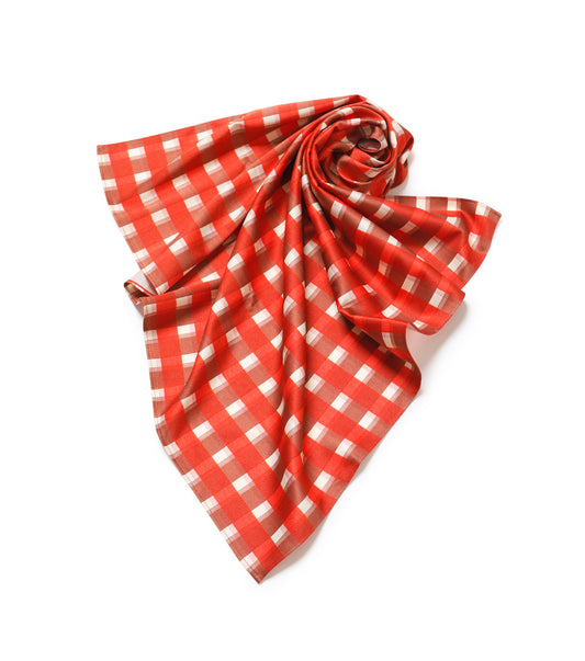 Check Printed Scarf