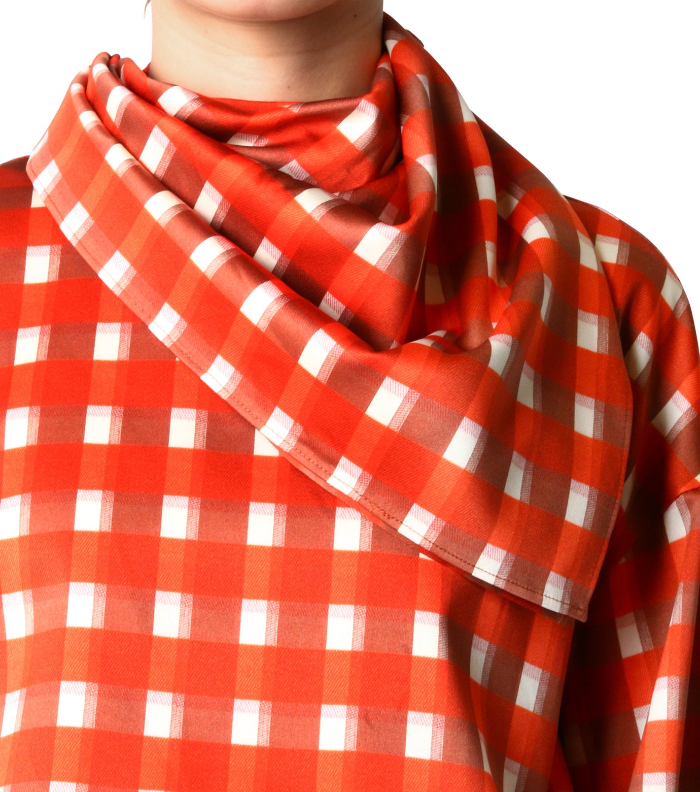 Check Printed Scarf