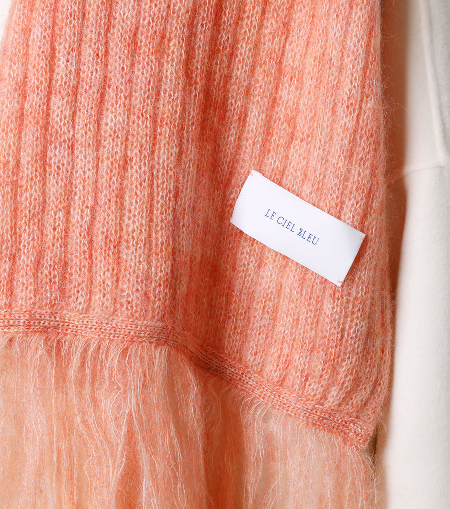 Mohair Fringe Stole