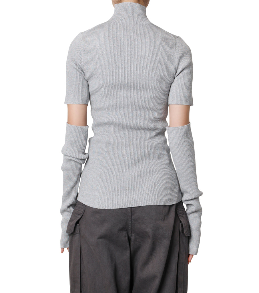 Sparkling Yarn Turtle Knit Top