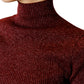Sparkling Yarn Turtle Knit Top