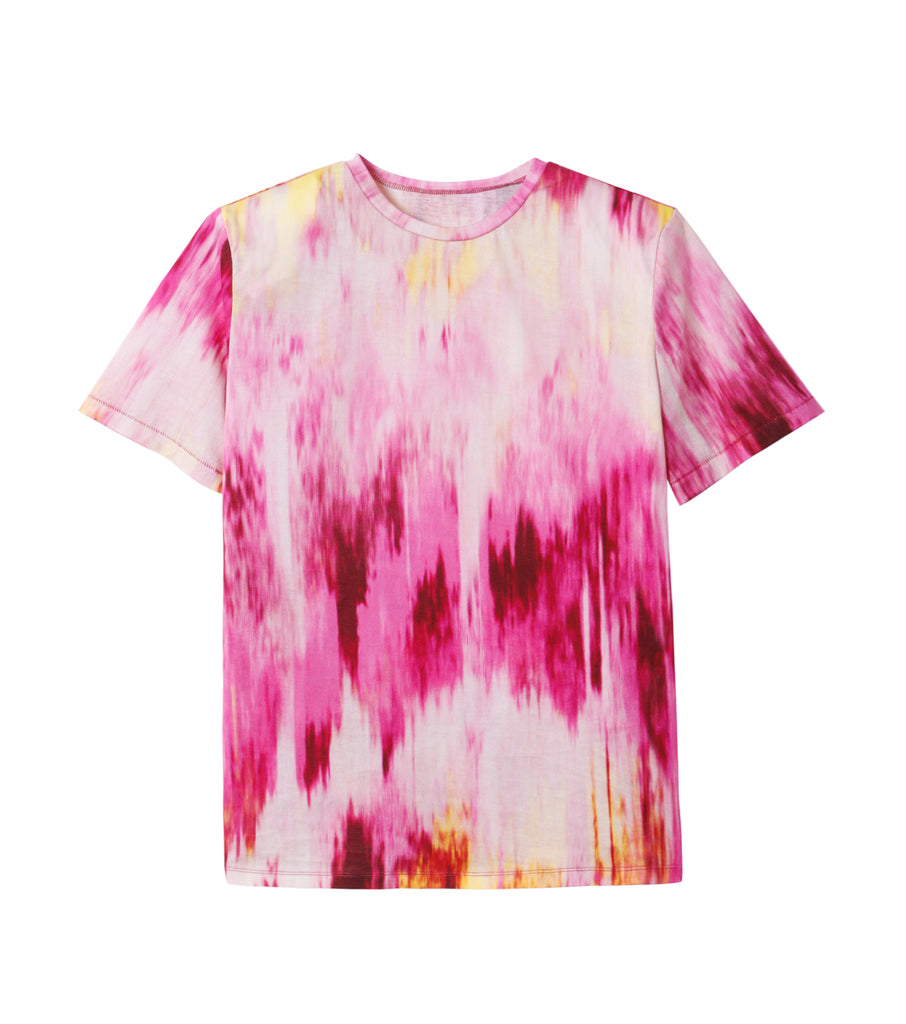 Abstract Print Tailored  Tee