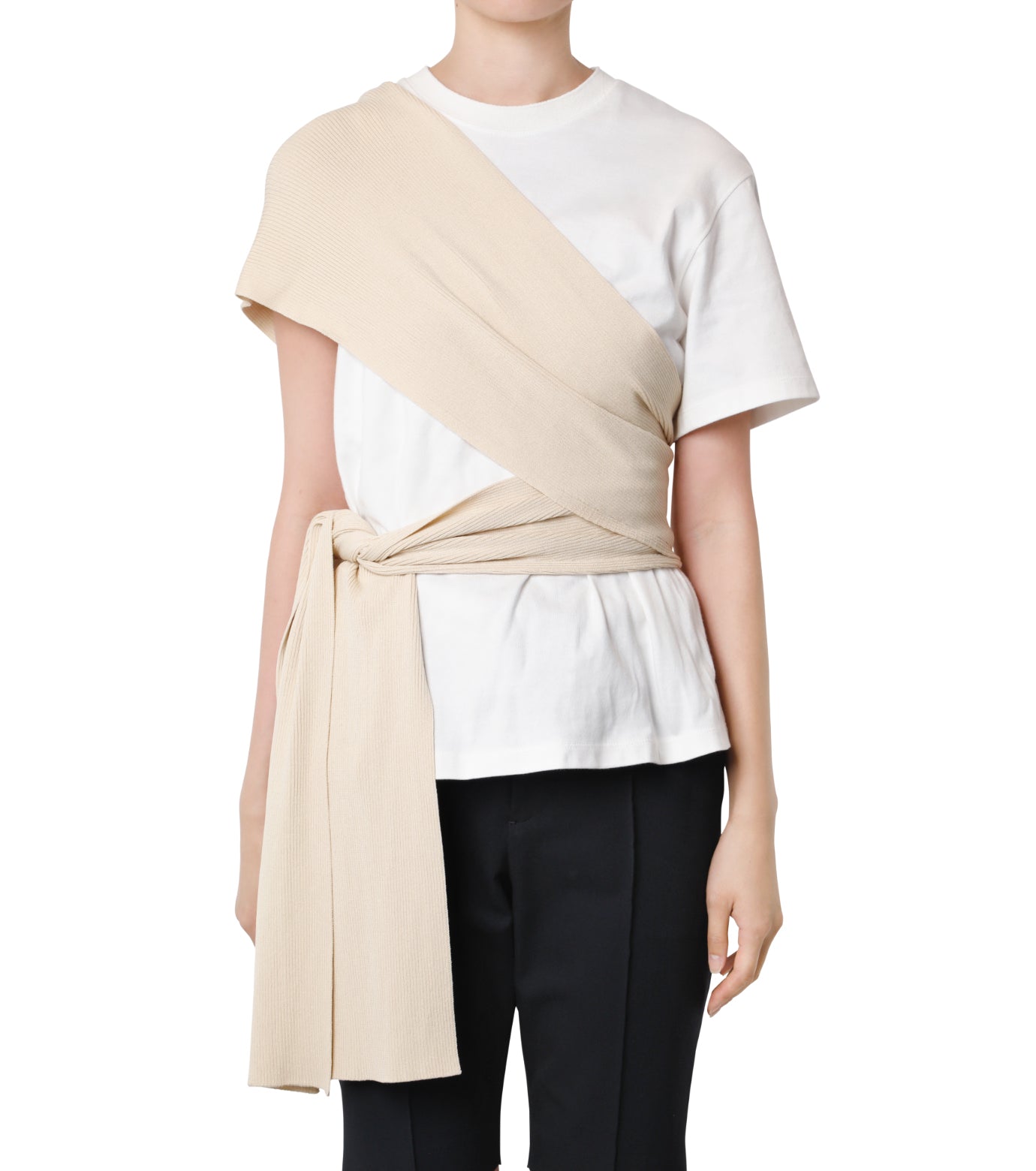 Wrap Detail Tee