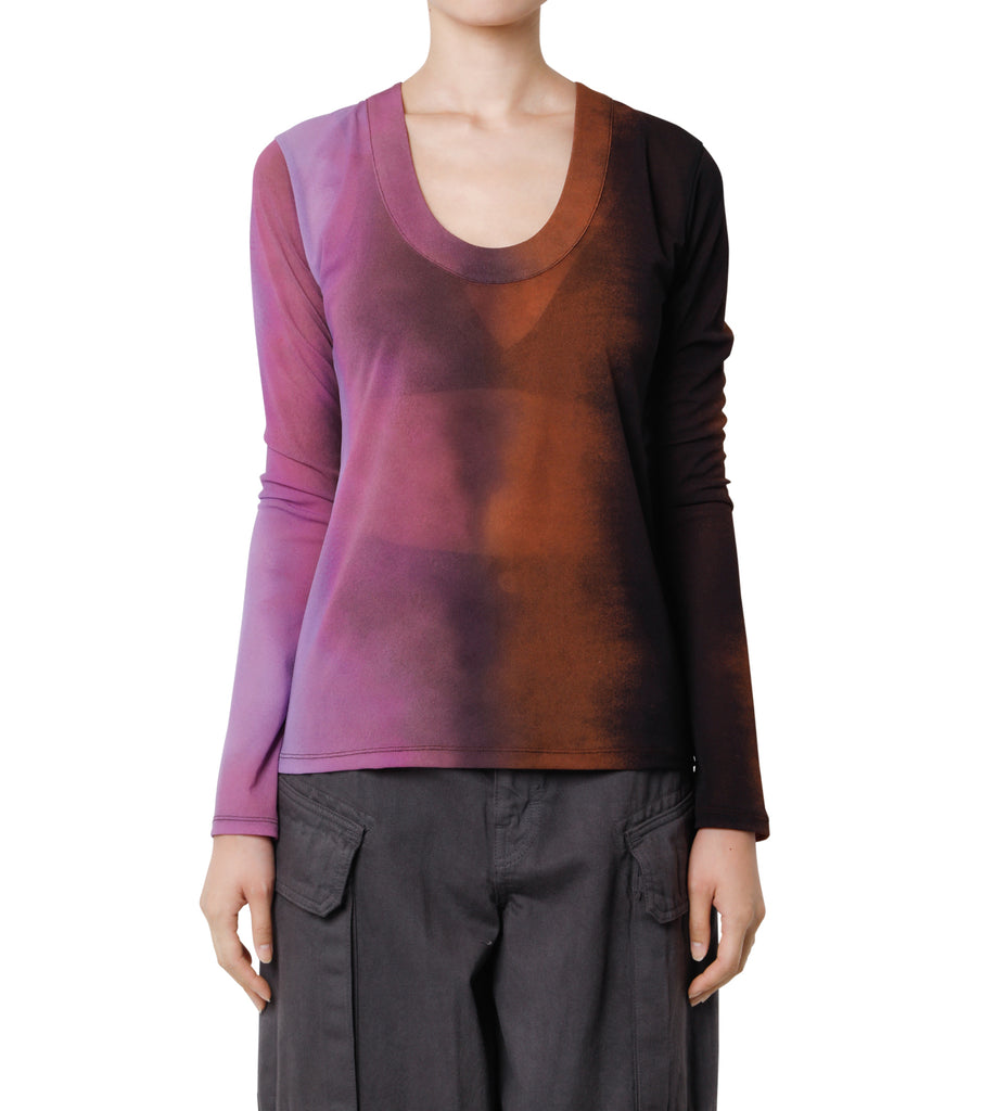 Gradation Jersey Top