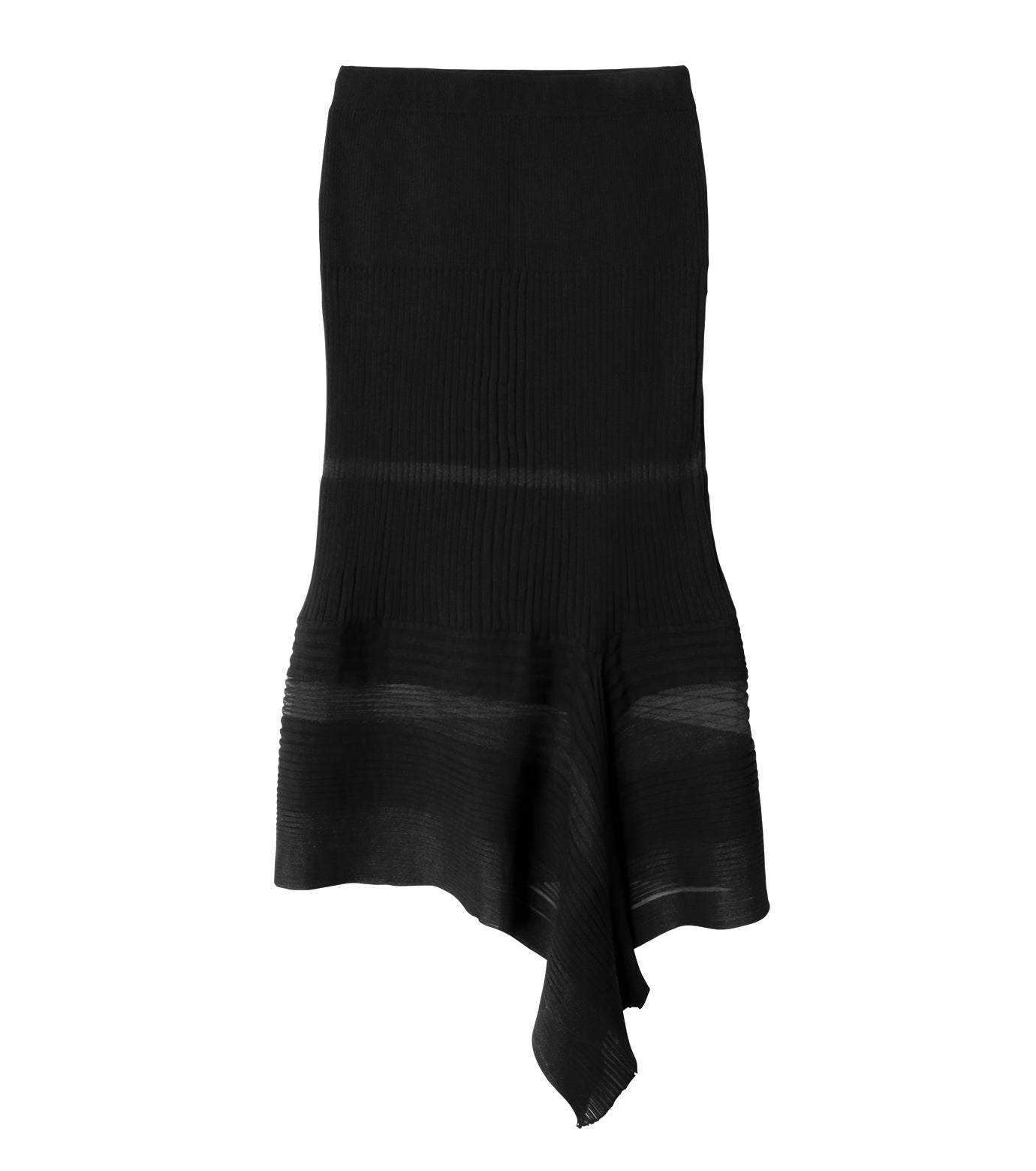 Transparent Knit Skirt