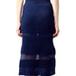 Transparent Knit Skirt