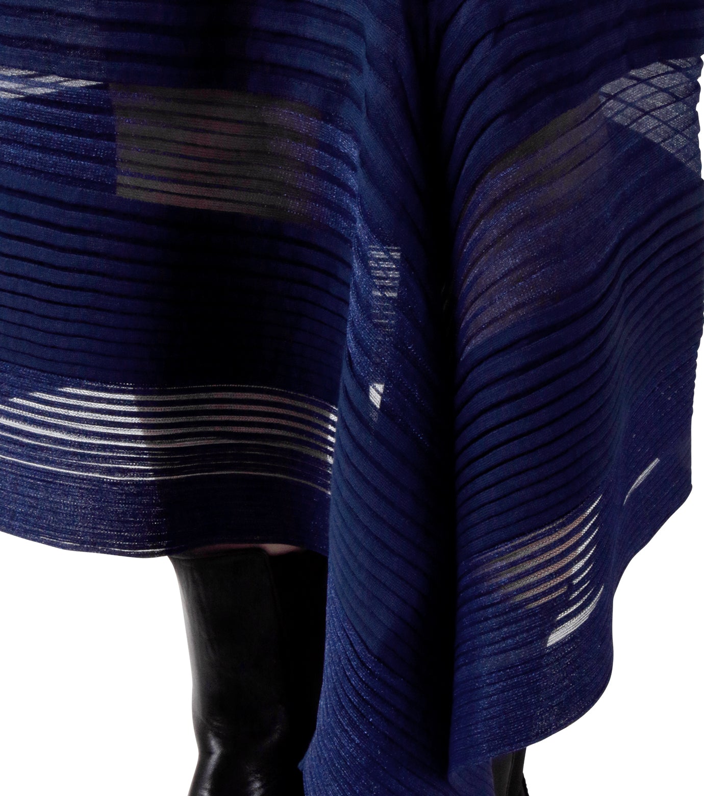 Transparent Knit Skirt