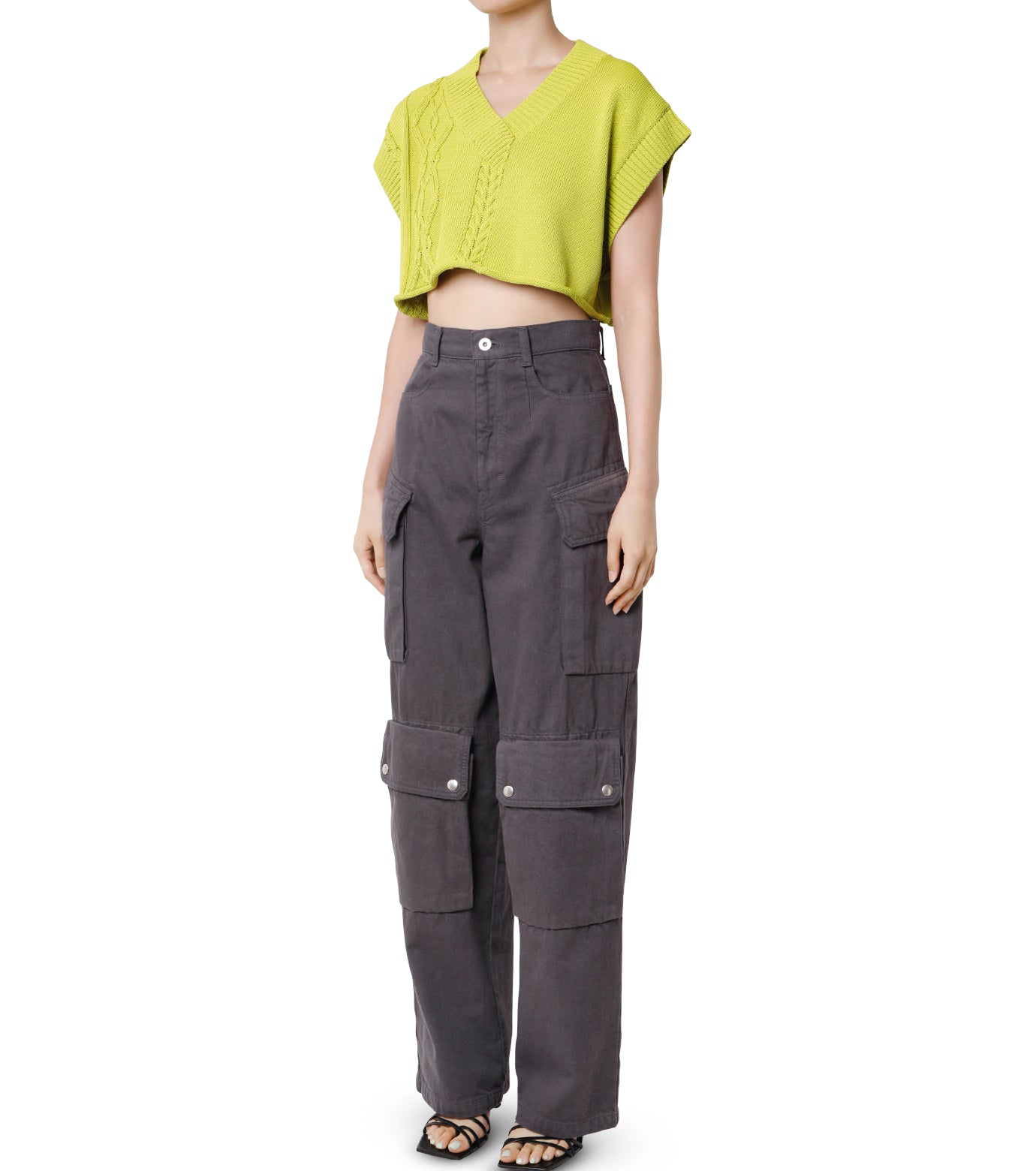 Wide Cargo Pants