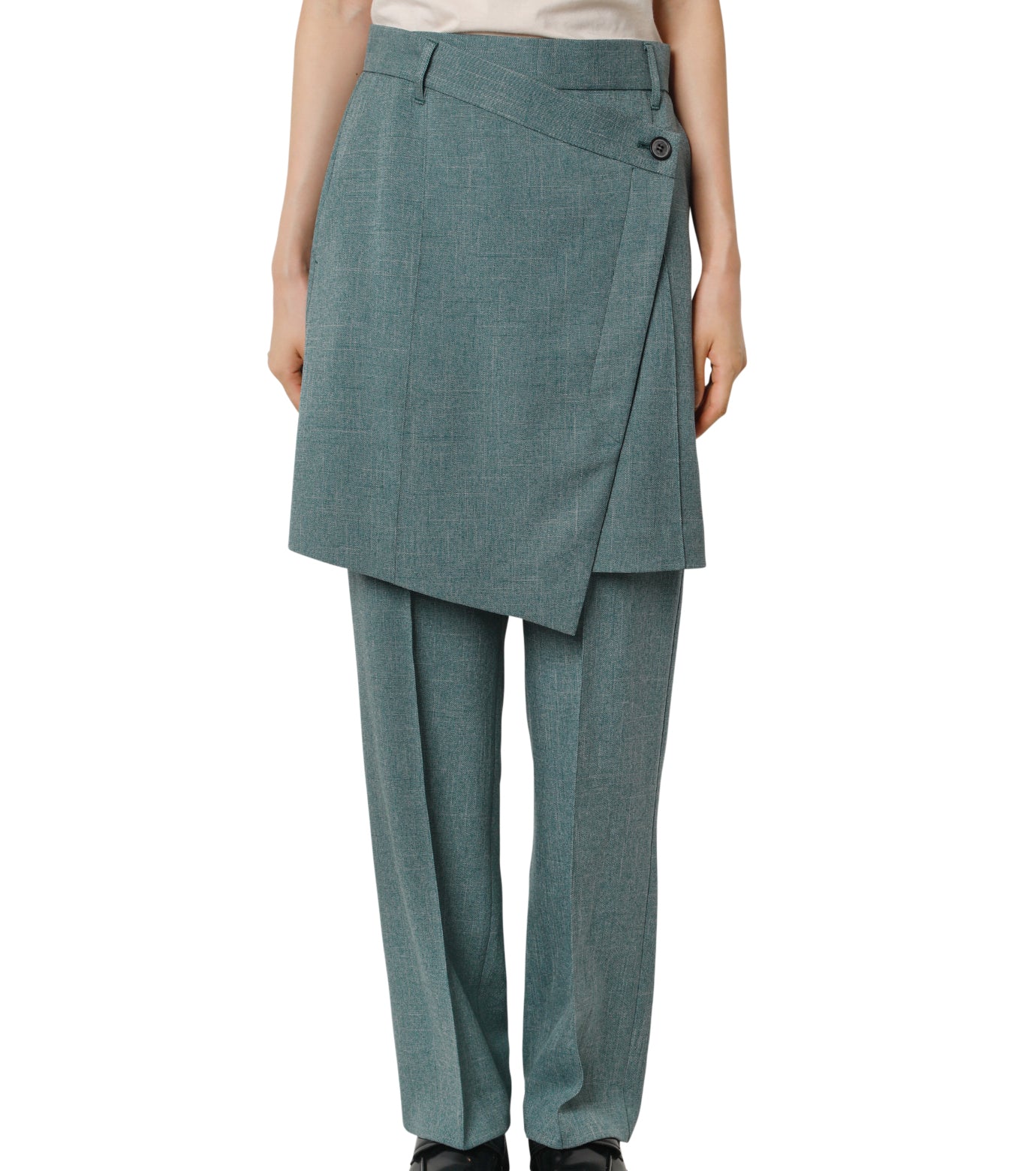 Layered Tailored Pants