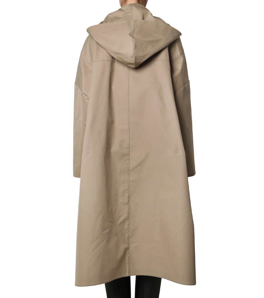 Cotton Hooded Over Coat