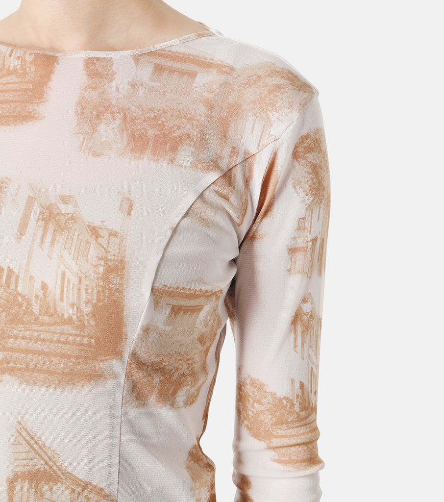 Landscape Print Top