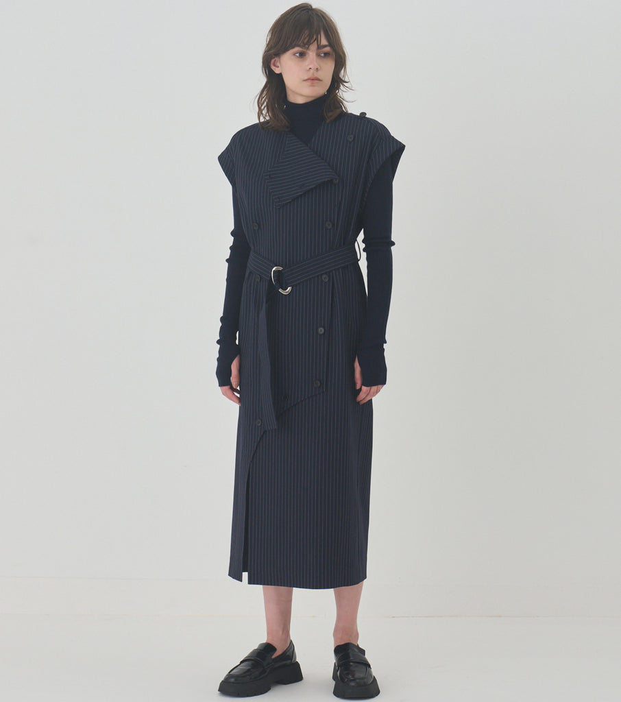 Curve Hem Utility Dress