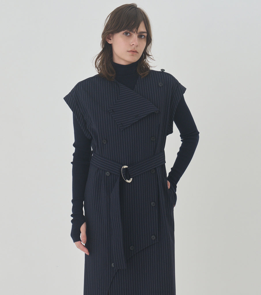 Curve Hem Utility Dress