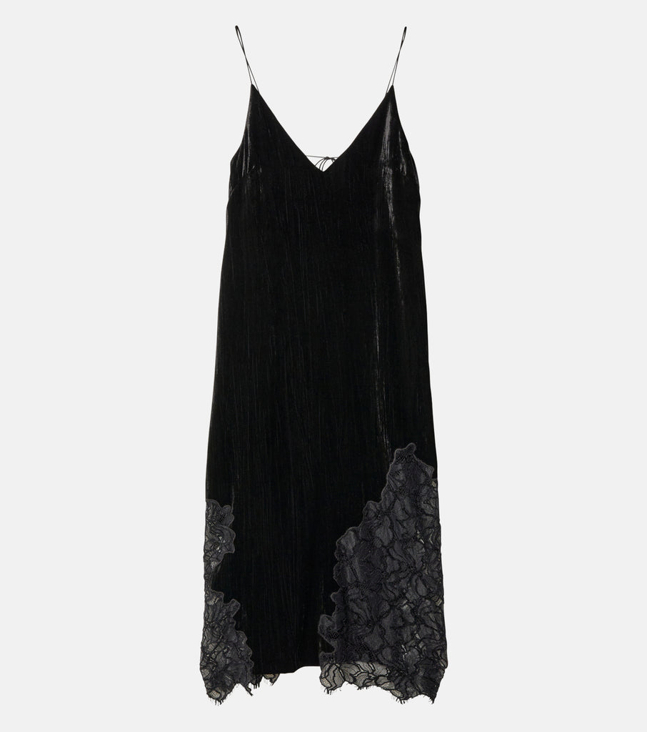 Crushed Velvet Cami Dress