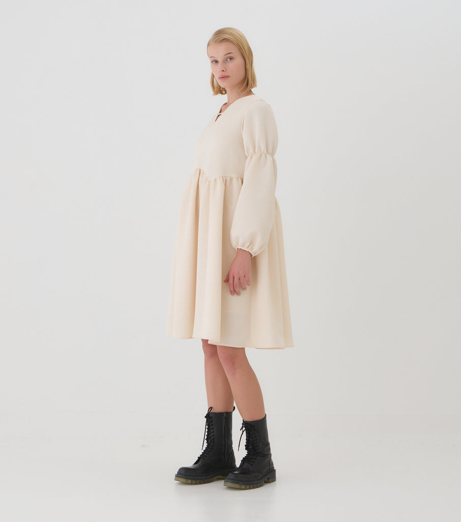 Matelasse Jacquard Dress