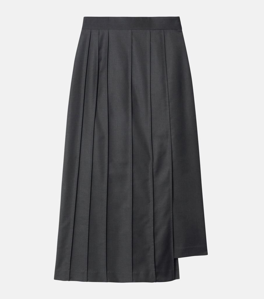 Pintuck Design Skirt