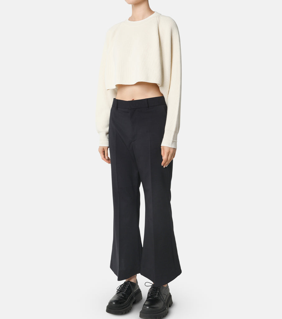 Curve Hem Kick Flare Pants