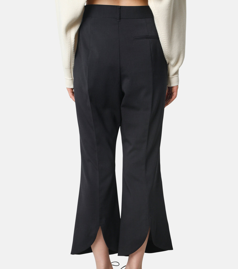Curve Hem Kick Flare Pants