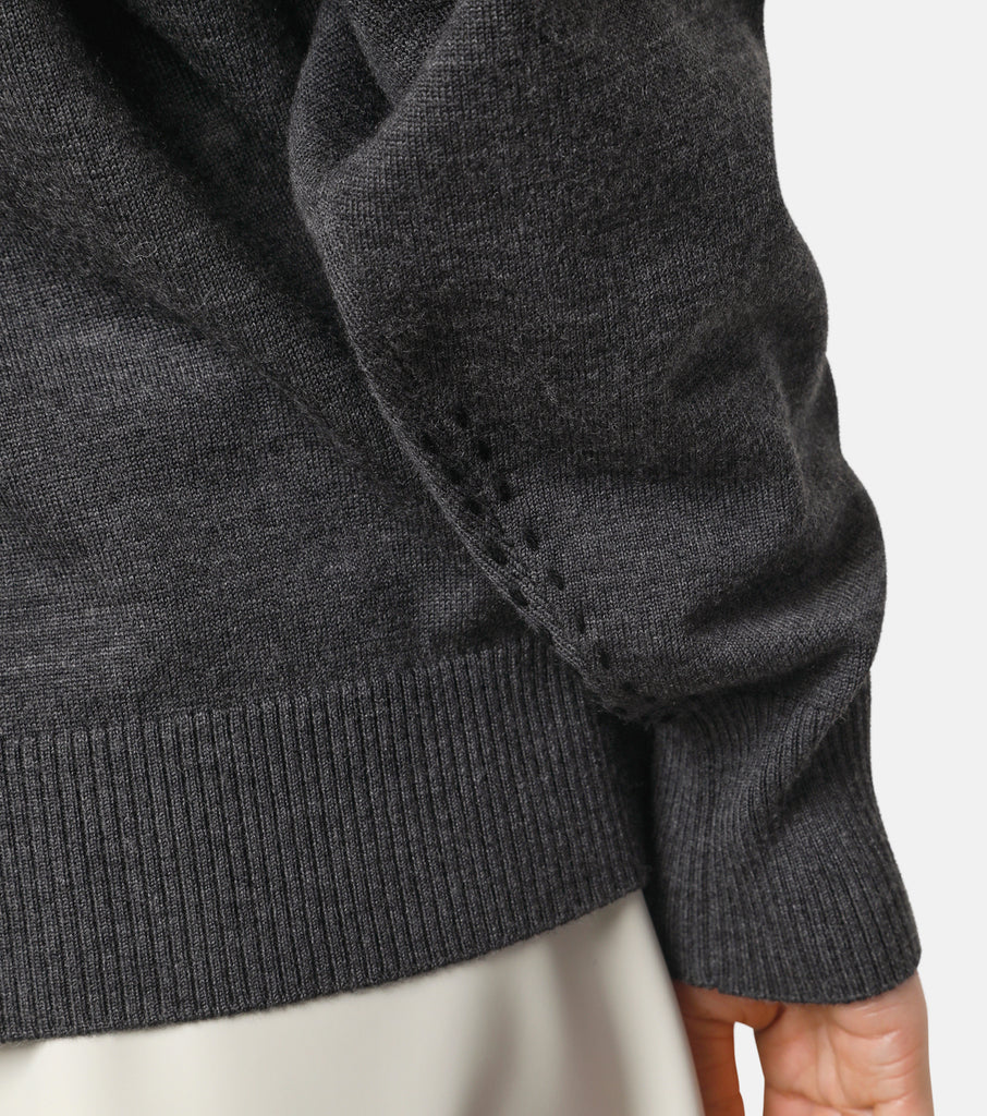 Layered Bicolor Knit