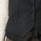 Shadow Plaid Vest