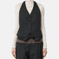 Shadow Plaid Vest