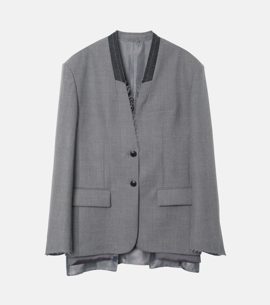 Shadow Plaid Jacket