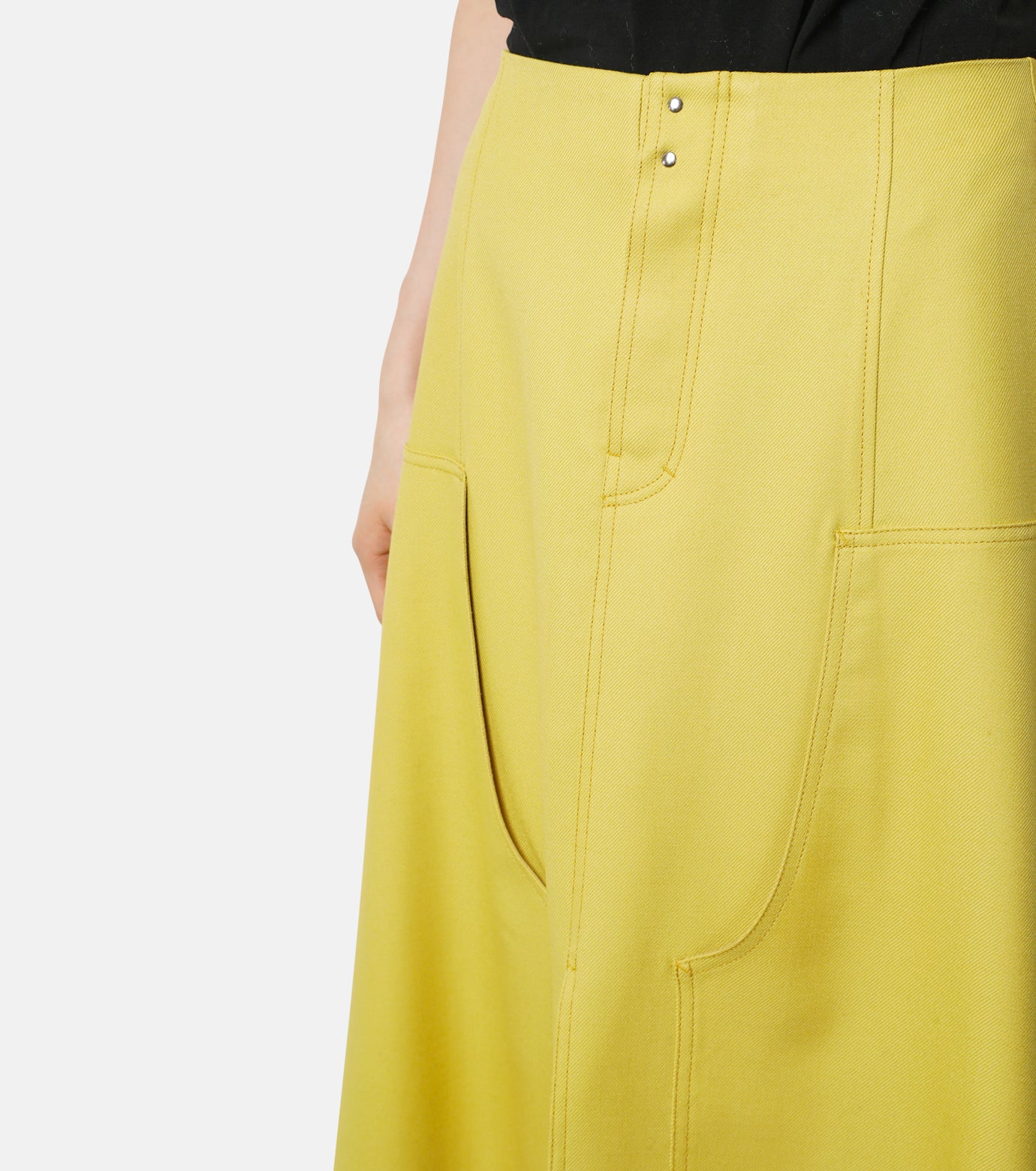 Double Knees Work Skirt