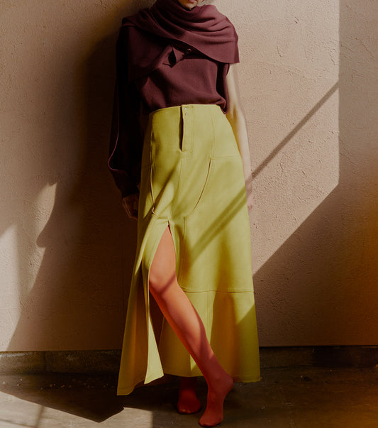 Double Knees Work Skirt