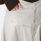 Lamination Flared Skirt