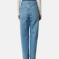 W Waist Denim Pants (BLUE)