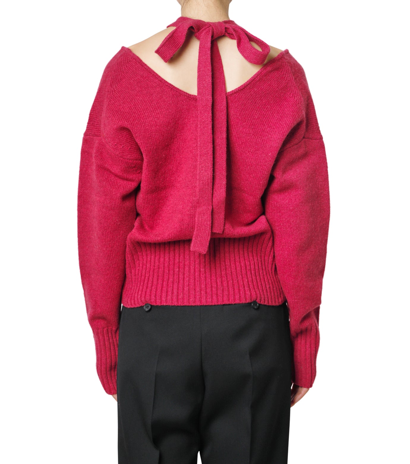 V Neck Knit Cardigan