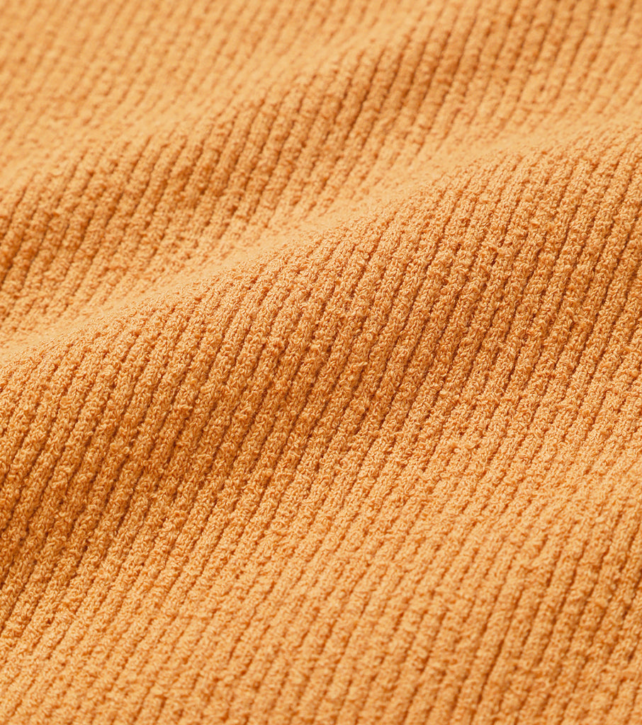 Back Scoop Rib Knit Top